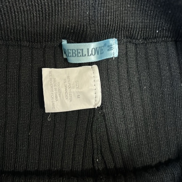 Rebel love pants & sweater/ black/ medium - Picture 4 of 6
